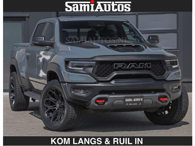 Dodge RAM PICKUP TRX 6.2 V8 HELLCAT | ANVIL | CARBON | RODE STIKSELS | BOM VOL | CREW CAB DUBBELE CABINE | 5 PERSOONS |