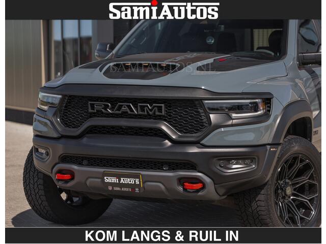 Dodge RAM PICKUP TRX 6.2 V8 HELLCAT | ANVIL | CARBON | RODE STIKSELS | BOM VOL | CREW CAB DUBBELE CABINE | 5 PERSOONS |