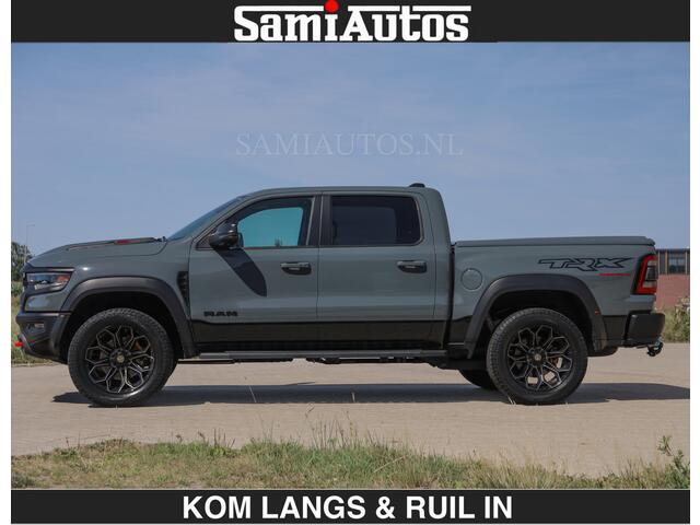 Dodge RAM PICKUP TRX 6.2 V8 HELLCAT | ANVIL | CARBON | RODE STIKSELS | BOM VOL | CREW CAB DUBBELE CABINE | 5 PERSOONS |
