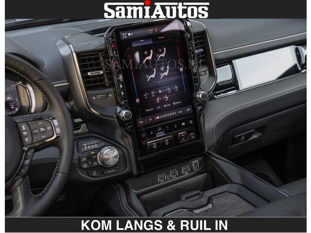 Dodge RAM PICKUP Limited 540 PK | HUD | LUCHTVERING | MASSAGE | PASSAGIERSSCHERM | De Meest Luxe en Volle Pick-Up in zijn Klasse | Comfortabele Dubbele Cabine met Royale 5 Zitplaatsen | BPM vrij | Nu Leverbaar uit Voorraad | Voorraad Nr 2335 - 5153 | De specialist in Amerikaanse pick-ups in Nederland en Europa.