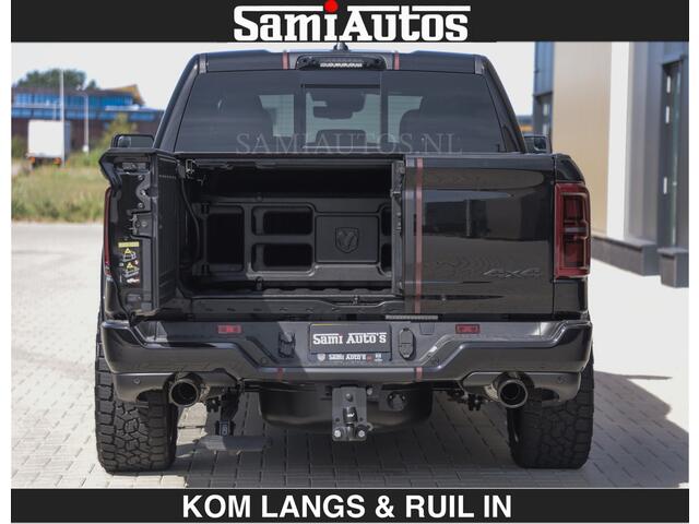 Dodge RAM PICKUP Limited 540 PK | HUD | LUCHTVERING | MASSAGE | PASSAGIERSSCHERM | De Meest Luxe en Volle Pick-Up in zijn Klasse | Comfortabele Dubbele Cabine met Royale 5 Zitplaatsen | BPM vrij | Nu Leverbaar uit Voorraad | Voorraad Nr 2335 - 5153 | De specialist in Amerikaanse pick-ups in Nederland en Europa.