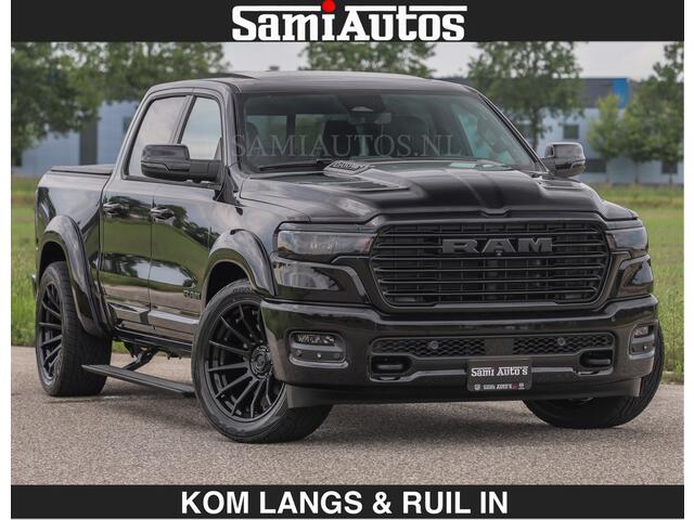 Dodge RAM PICKUP BOM VOL | Night Premium | Full Option | De Meest Luxe Pick-Up in zijn Klasse | Comfortabele Dubbele Cabine met Royale 5 Zitplaatsen | BPM vrij | Nu Leverbaar uit Voorraad | Voorraad Nr 2287 - 3384 | De specialist in Amerikaanse pick-ups in Nederland en Europa.