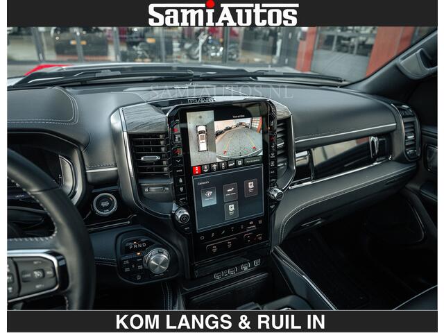 Dodge RAM PICKUP Limited 540 PK De Meest Luxe en Volle Pick-Up in zijn Klasse | Massage + Full Option | Comfortabele Dubbele Cabine met Royale 5 Zitplaatsen | BPM vrij | Nu Leverbaar uit Voorraad | Voorraad Nr 2351 - 7478 | De specialist in Amerikaanse pick-ups in Nederland en Europa.