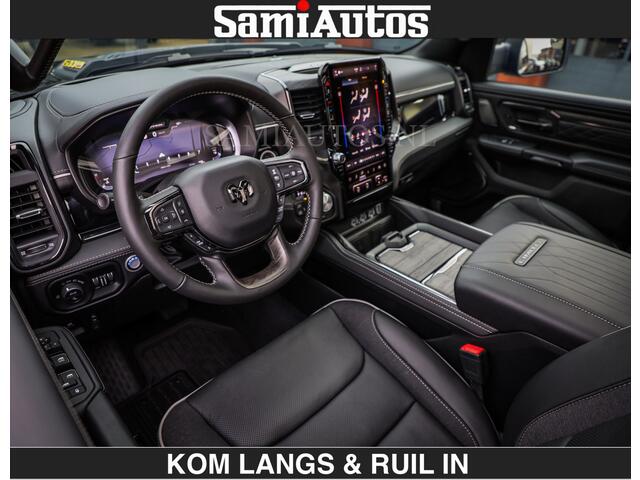 Dodge RAM PICKUP Limited 540 PK | De Meest Luxe en Volle Pick-Up in zijn Klasse | Massage + Full Option | Comfortabele Dubbele Cabine met Royale 5 Zitplaatsen | BPM vrij | Nu Leverbaar uit Voorraad | Voorraad Nr 2334 - 5409 | De specialist in Amerikaanse pick-ups in Nederland en Europa.