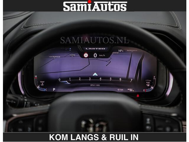 Dodge RAM PICKUP Limited 540 PK | De Meest Luxe en Volle Pick-Up in zijn Klasse | Massage + Full Option | Comfortabele Dubbele Cabine met Royale 5 Zitplaatsen | BPM vrij | Nu Leverbaar uit Voorraad | Voorraad Nr 2334 - 5409 | De specialist in Amerikaanse pick-ups in Nederland en Europa.