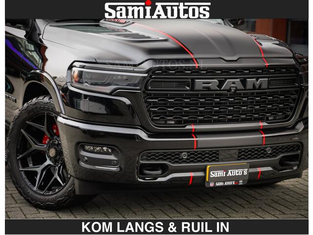 Dodge RAM PICKUP Limited 540 PK | De Meest Luxe en Volle Pick-Up in zijn Klasse | Massage + Full Option | Comfortabele Dubbele Cabine met Royale 5 Zitplaatsen | BPM vrij | Nu Leverbaar uit Voorraad | Voorraad Nr 2334 - 5409 | De specialist in Amerikaanse pick-ups in Nederland en Europa.