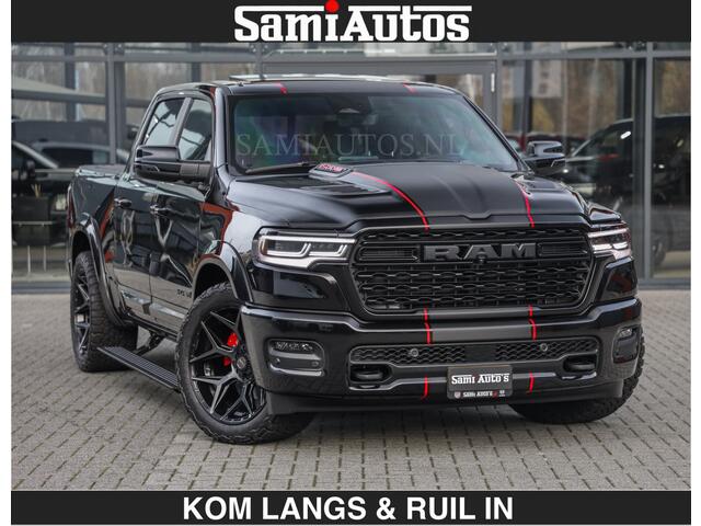 Dodge RAM PICKUP LIMITED 2027 5.7 V8 HEMI | MAXIMAAL UITGERUST | DUBBELE CABINE | 5 PERSOONS | DC | Allernieuwste Limited uitvoering - volledig uitgerust met alle opties, inclusief MWK en normale laadbak Voorraad nr 3806