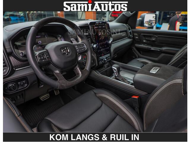 Dodge RAM PICKUP TRX FINAL EDITION | 6.2 V8 712PK HELLCAT | BOM VOL | CARBON | CREW CAB | GRIJSKENTEKEN | 5 PERSOONS | DC | DUBBELE CABINE |