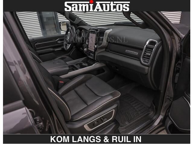 Dodge RAM PICKUP SPORT LARAMIE 5.7 V8 HEMI | LUCHTVERING | 2023 | PANODAK | GROOTSCHERM | DC | TOP KLEUR GRANITE | CREW CAB | DUBBELE CABINE | 5 PERSOONS |