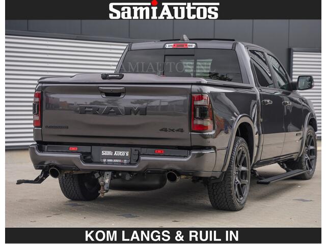 Dodge RAM PICKUP SPORT LARAMIE 5.7 V8 HEMI | LUCHTVERING | 2023 | PANODAK | GROOTSCHERM | DC | TOP KLEUR GRANITE | CREW CAB | DUBBELE CABINE | 5 PERSOONS |