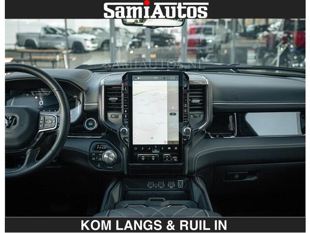 Dodge RAM PICKUP LIMITED H.O 540 PK 706Nm | Massage + Full Option | De Meest Luxe en Volle Pick-Up in zijn Klasse | Comfortabele Dubbele Cabine met Royale 5 Zitplaatsen | BPM vrij | Nu Leverbaar uit Voorraad | Voorraad Nr 2336 - 7700 | De specialist in Amerikaanse pick-ups in Nederland en Europa.