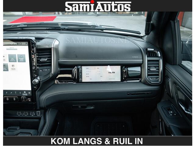Dodge RAM PICKUP LIMITED H.O 540 PK 706Nm | Massage + Full Option | De Meest Luxe en Volle Pick-Up in zijn Klasse | Comfortabele Dubbele Cabine met Royale 5 Zitplaatsen | BPM vrij | Nu Leverbaar uit Voorraad | Voorraad Nr 2336 - 7700 | De specialist in Amerikaanse pick-ups in Nederland en Europa.