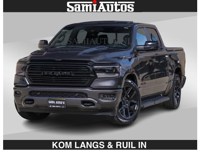 Dodge RAM PICKUP SPORT | MEEST VOLLE RAM | 5.7 V8 HEMI | LUCHTVERING | HUD | MWK | PANO | VOL DIGI SCHERMEN | NIGHT EDITION | DUBBELE CABINE | 5 PERSOONS | DC | CREW CAB | TOP STAAT | KLEUR: GRANITE NIGHT EDITION GEWELDIGE KLEUR |