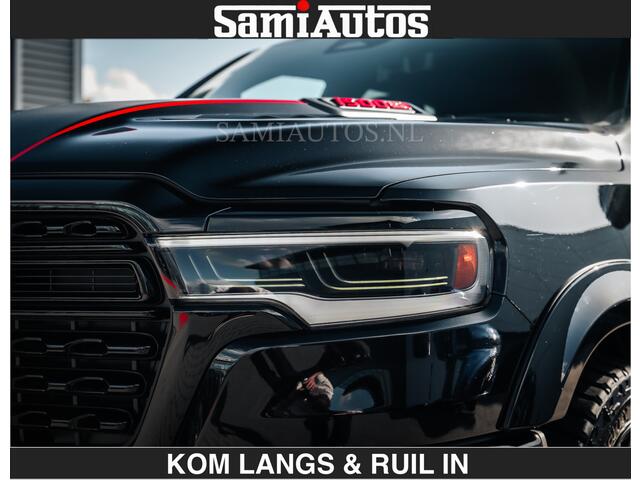 Dodge RAM PICKUP HULK PACK | Limited 540 PK | Massage + Full Option | De Meest Luxe en Volle Pick-Up in zijn Klasse | Hulk Pack is meer prijs | Comfortabele Dubbele Cabine met Royale 5 Zitplaatsen | BPM vrij | Nu Leverbaar uit Voorraad | Voorraad Nr 2357 - 5182 | De specialist in Amerikaanse pick-ups in Nederland en Europa.