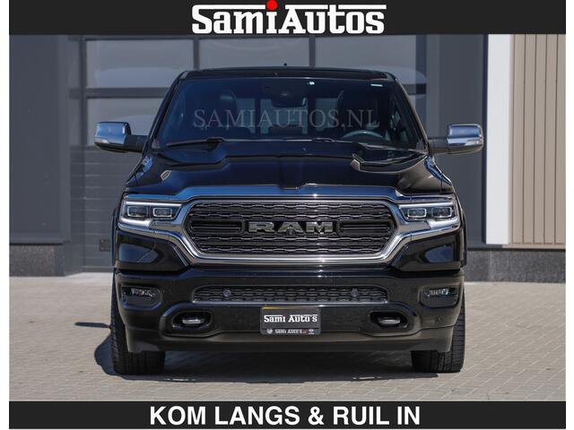 Dodge RAM PICKUP LIMITED | 5.7 V8 402 PK | BOM VOL | FIFTH WHEEL KOPPELING | LUCHTVERING | PANORAMADAK | ADAPTIEVE CRUISE | 360 CAMERA | OPEN UITLAAT KLEP | CREW CAB 5 PERSOONS | DUBBELE CABINE | DC | Fifth wheel koppeling !!