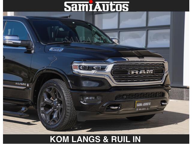 Dodge RAM PICKUP LIMITED | 5.7 V8 402 PK | BOM VOL | FIFTH WHEEL KOPPELING | LUCHTVERING | PANORAMADAK | ADAPTIEVE CRUISE | 360 CAMERA | OPEN UITLAAT KLEP | CREW CAB 5 PERSOONS | DUBBELE CABINE | DC | Fifth wheel koppeling !!