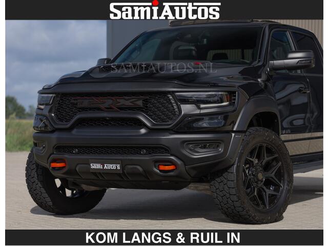 Dodge RAM PICKUP TRX HELLCAT | 6.2 V8 712PK SUPERCHARGER | € 129.50 excl | RODE STIKSELS | FULLY LOADED | CARBON | CREW CAB | DUBBELE CABINE | 5 PERSOONS | De specialist in Amerikaanse pick-ups in Nederland en Europa. – foto 2