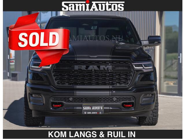 Dodge RAM PICKUP Limited H.O 540HP 706Nm | € 84.950 excl | De Meest Luxe en Volle Pick-Up in zijn Klasse | LUCHTVERING | HUD | Massage + Full Option | Comfortabele Dubbele Cabine met Royale 5 Zitplaatsen | BPM vrij | Nu Leverbaar uit Voorraad | Voorraad Nr 2300 - 7689 | De specialist in Amerikaanse pick-ups in Nederland en Europa. – foto 2