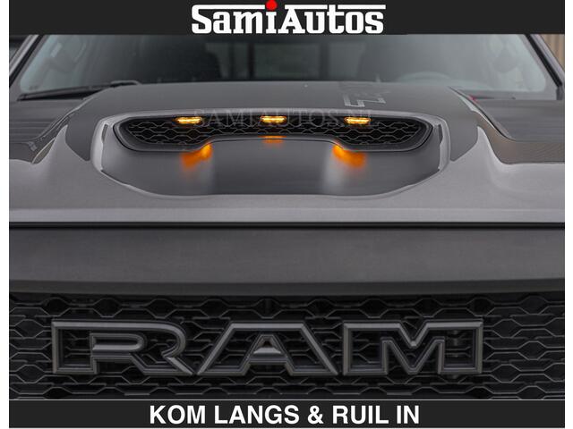 Dodge RAM PICKUP TRX HELLCAT 712 PK 6.2 V8 | €109950,- excl | BLACK EDITION | BOM VOL | GRANITE MET ZWART LEDER RODE STIKSELS | CREW CAB DUBBELE CABINE DC | 5 PERSOONS GRIJS KENTEKEN | – foto 7