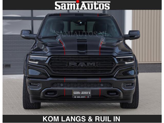 Dodge RAM PICKUP WIDE BODY | LIMITED | 5.7 V8 | 59950,- excl | STRIPING | TRAIN HORN | CUTOUT | BOM VOL | DC | CREW CAB 5 PERSOONS | DUBBLE CABINE | BEAST | EERSTE EIGENAAR | – foto 2