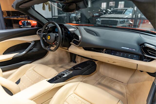Ferrari 296 GTS Rosso Dino Lift JBL Matte Carbon Airbushed Shields 3.0 V6 296 GTS Historic Colour Rosso Dino