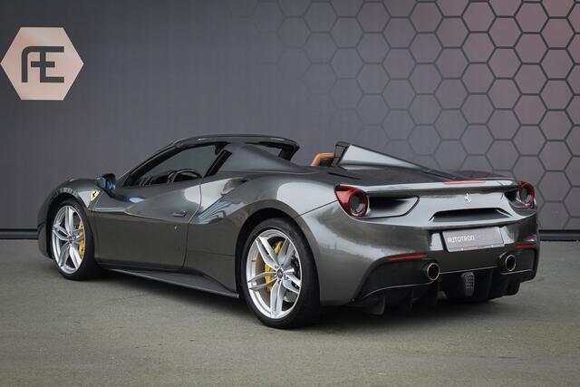 Ferrari 488 3.9 Spider HELE | LIFTING | GOLDRAKE RACING SEATS L | FULL PPF | CARBON LED STUUR | CAMERA | ADAPTIVE FRONT LIGHTING | GIALLO DETAILS | CARBON CENTRE CAPS | ETC.