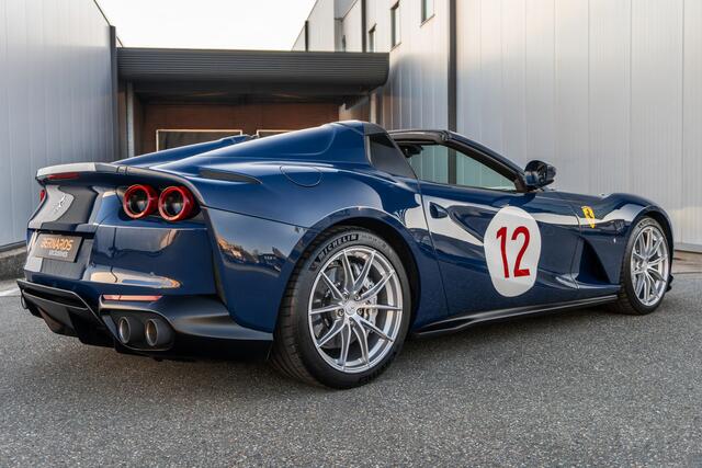 Ferrari 812 GTS - 1 of 1 Blu Askolin - Tailor Made - Duffel Bags - 250 Testa Rossa Homage