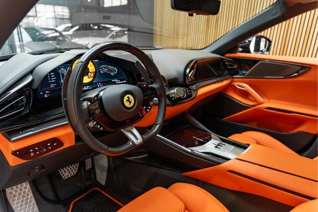 Ferrari Purosangue Airbrushed Shields Arancio Full Carbon 6.5 V12