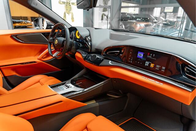 Ferrari Purosangue Airbrushed Shields Arancio Full Carbon 6.5 V12