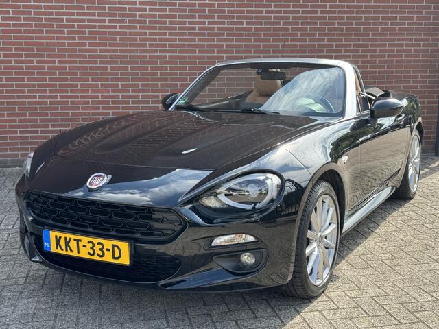 Fiat 124 Spider 1.4 M-AIR T LUSSO AUTOMAAT NAV CAMERA CRUISE LEER STOELVW DAB XENON LMV