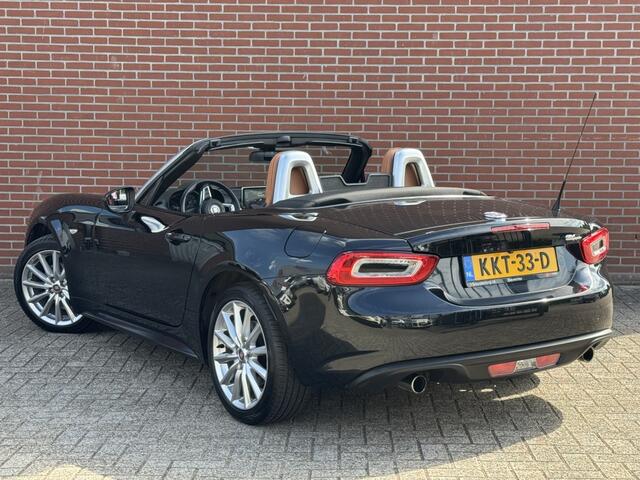 Fiat 124 Spider 1.4 M-AIR T LUSSO AUTOMAAT NAV CAMERA CRUISE LEER STOELVW DAB XENON LMV