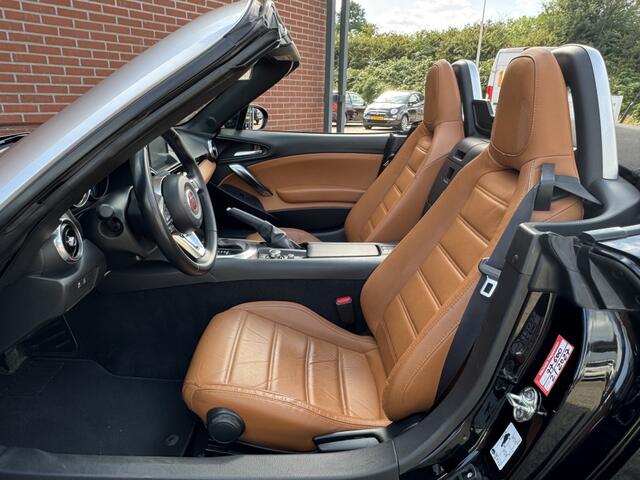 Fiat 124 Spider 1.4 M-AIR T LUSSO AUTOMAAT NAV CAMERA CRUISE LEER STOELVW DAB XENON LMV