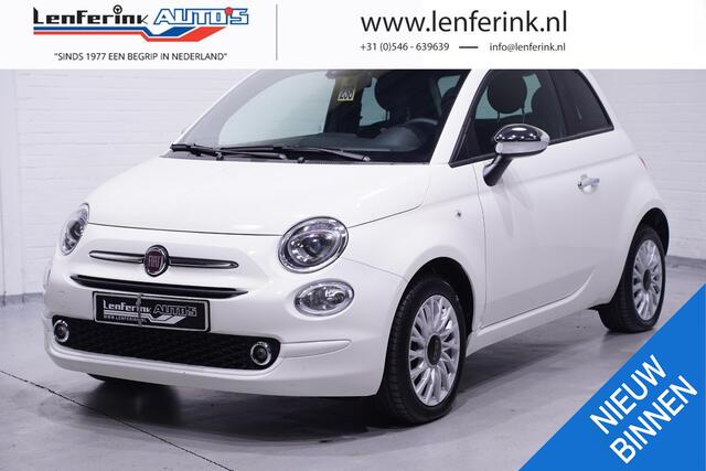 Fiat 500 1.0 Hybrid 70 pk Airco, Apple Carplay, 15" LMV Cruise Control, PDC achter, 1e Eigenaar