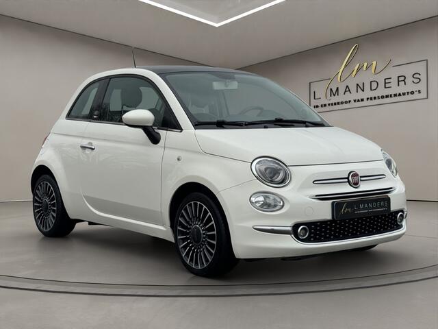 Fiat 500 1.2 Lounge Boretti 2019 WIT | Panoramadak | Display | PDC | Lede
