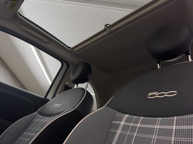 Fiat 500 1.2 Lounge Boretti 2019 WIT | Panoramadak | Display | PDC | Lede