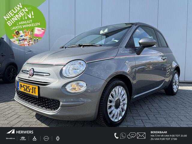 Fiat 500 1.0 Hybrid Cult eerste eigenaar/ slechts 17.326 KM / Airco / Multifunctioneel stuurwiel / Nieuwe All Season banden / Parkeersensoren Achter / apple carplay of android auto
