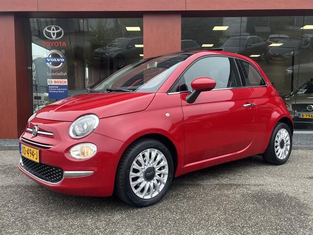 Fiat 500 0.9 TwinAir Turbo Lounge | Navi | DAB | Airco | Cruise | Schuif kanteldak