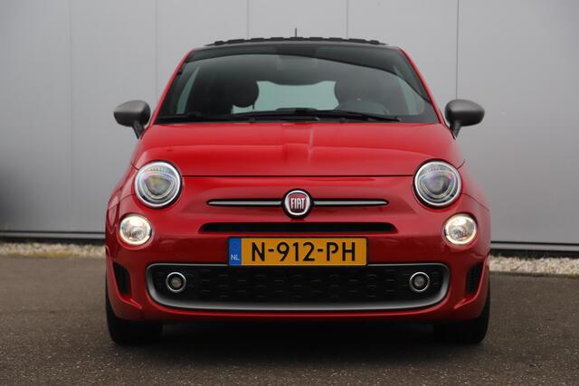 Fiat 500 1.0 Hybrid Sport Schuifdak Half Leder Carplay Android Navigatie Climate Cruise Control 16 inch LMV