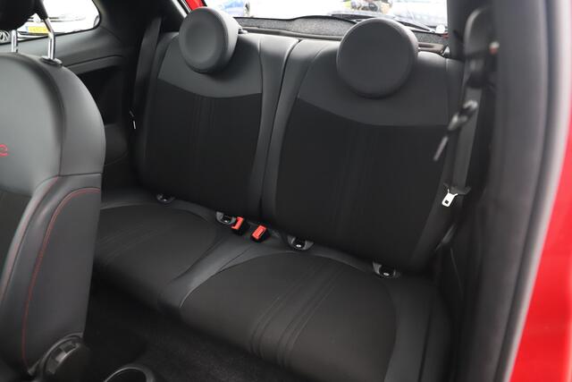 Fiat 500 1.0 Hybrid Sport Schuifdak Half Leder Carplay Android Navigatie Climate Cruise Control 16 inch LMV