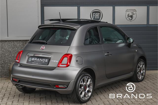 Fiat 500 1.0 Hybrid Sport 1e eig Vol opties Unieke kleur Garantie