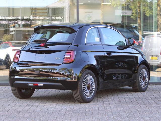 Fiat 500 RED 24 kWh VOORRAAD KORTING