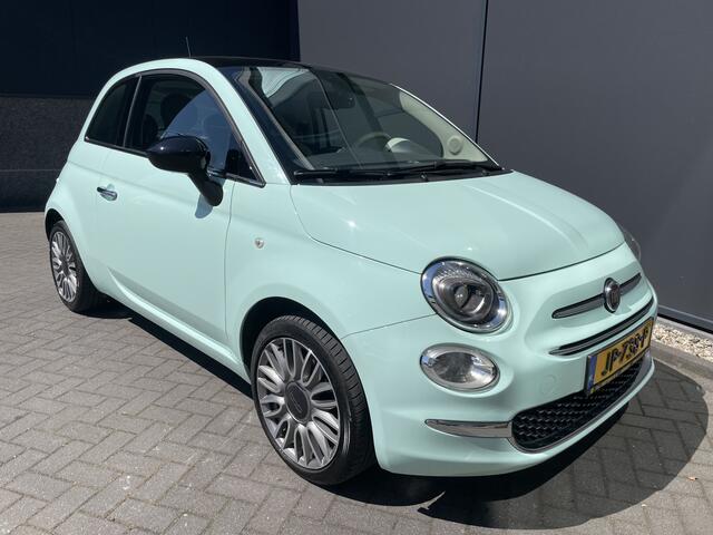 Fiat 500 1.2 Lounge Nieuw bij ons geleverd - Panoramadak - Airco - navigatie - Lederen bekleding - Multifunctioneel stuurwiel - Parkeersensoren achter - Mistlampen - Set winterwielen erbij