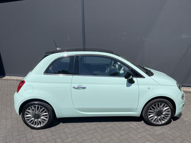 Fiat 500 1.2 Lounge Nieuw bij ons geleverd - Panoramadak - Airco - navigatie - Lederen bekleding - Multifunctioneel stuurwiel - Parkeersensoren achter - Mistlampen - Set winterwielen erbij