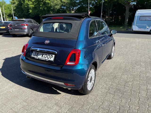 Fiat 500 1.2 CABRIO BJ.2018 CRUISE 4-CILINDER STOELVERW. SUPER STAAT