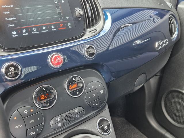 Fiat 500 1.0 Hybrid Club | Airco | Bluetooth | Navigatie via Apple Carplay of Android Auto | Parkeersensoren | Climate Control | Cruise Control |