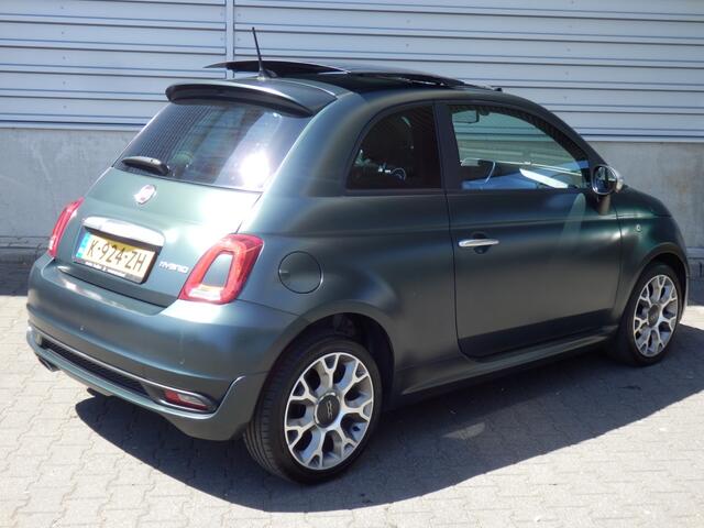 Fiat 500 70 pk. Hybride Rockstar I S/K dak I Aut. airco I Xenon I
