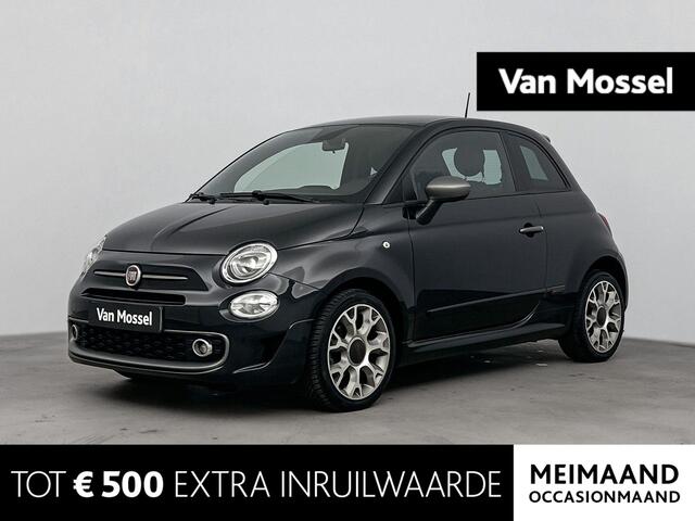 Fiat 500 0.9 TwinAir Turbo 80Pk Sport | Navigatie | Apple & Android Carplay | Parkeersensoren | Climate Control | Cruise Control & Snelheidbegrenzer | Privacy Glass | Lichtmetalen Velgen | All Season Banden |