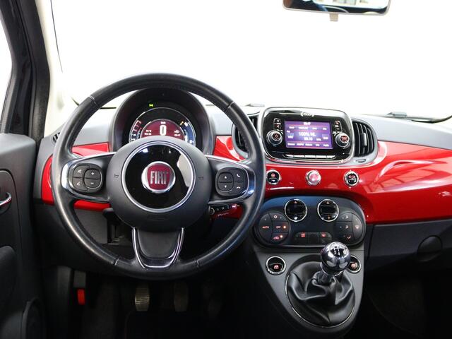 Fiat 500 1.2 Lounge | Panoramdak | Parkeer sensoren achter |