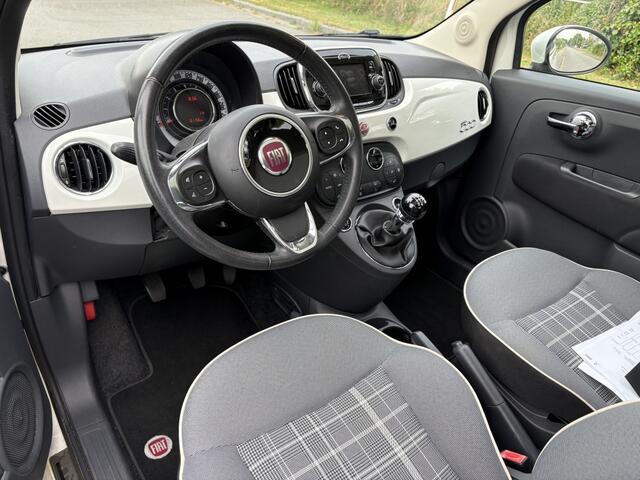 Fiat 500 1.2 Lounge Navi | Climate | Panoramadak | Pdc | Net binnen!