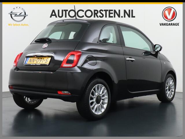 Fiat 500 1.0T TwinAir Airco Cruise Control Lmv 15" ABS ASR ESP BAS Pop Isofix Elektrische ramen CV-Afstand bediend Knie-Airbag Origineel Nederlandse auto